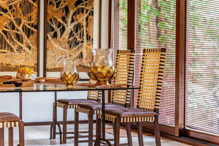 Maison de vacances "Villa Rokkaria" avec terrasses privées, court de tennis partagé et Wi-Fi in Crabonaxa/Villasimius, Villasimius