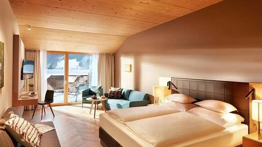 Gîte pour 2 personnes, avec sauna et piscine ainsi que terrasse et jacuzzi à Mellau - 3