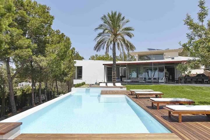 Villa pour 10 personnes, avec jacuzzi et terrasse à Cala Salada