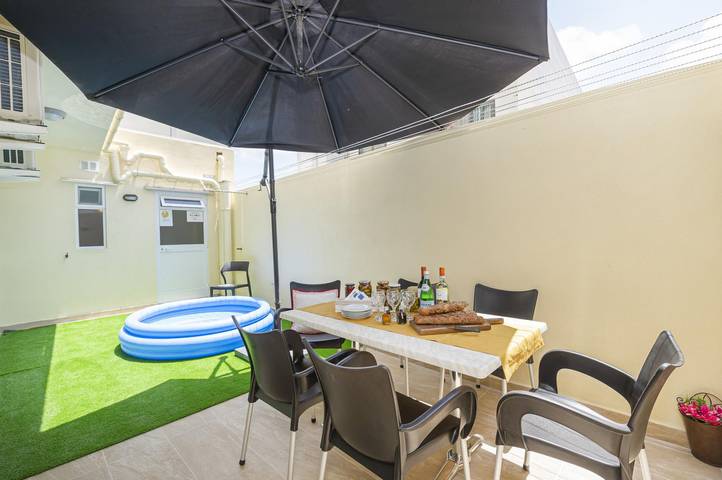 Vakantieappartement voor 10 personen, met tuin in Malta