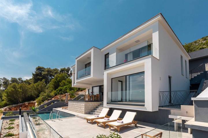 Villa für 6 Personen, mit Meerblick und Terrasse auf Korcula - 4