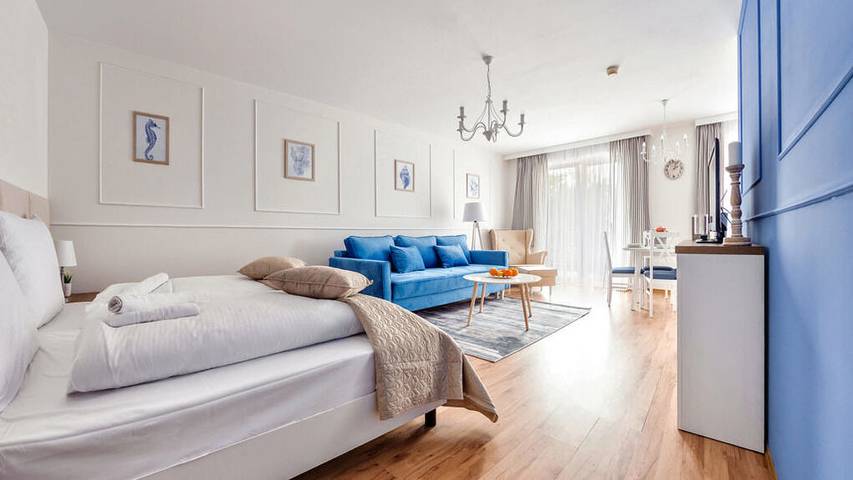 Apartamento de vacaciones para 4 personas, con balcón y jacuzzi además de piscina y sauna, Familias con niños - 1