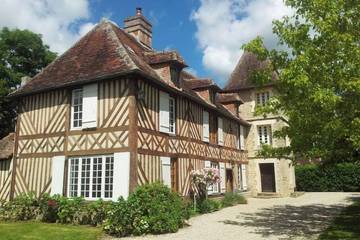 Château pour 20 personnes, avec jardin dans le Calvados
