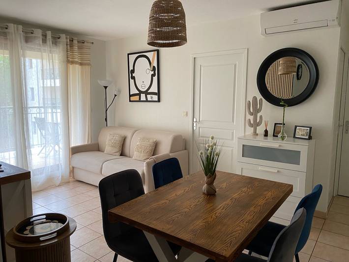 Appartement de vacances pour 6 personnes, avec terrasse