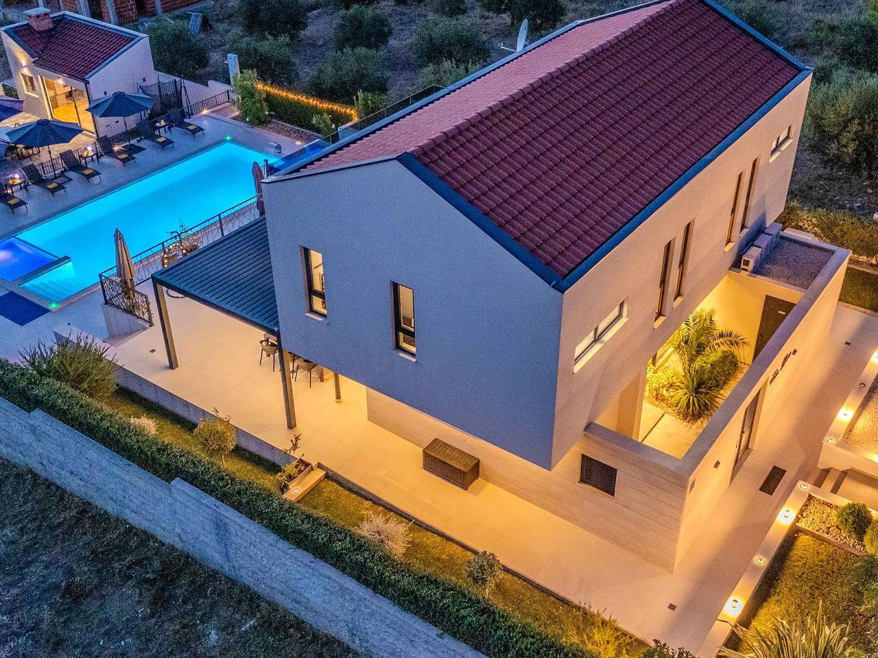 Nowoczesna willa z prywatnym basenem in Pakoštane, Zadar