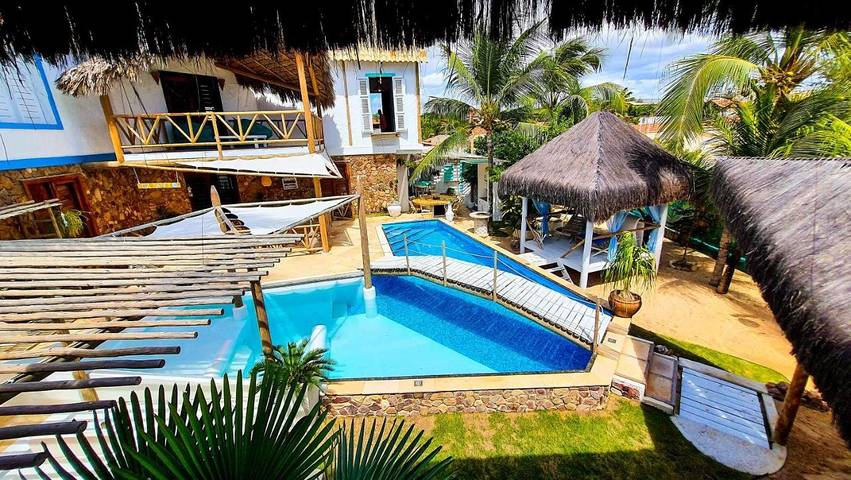 Hôtel pour 7 personnes, avec vue ainsi que piscine et jardin