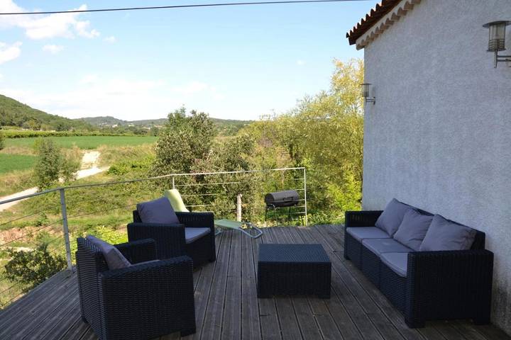 Ferienhaus für 6 Personen, mit Garten und Ausblick, mit Haustier - 1