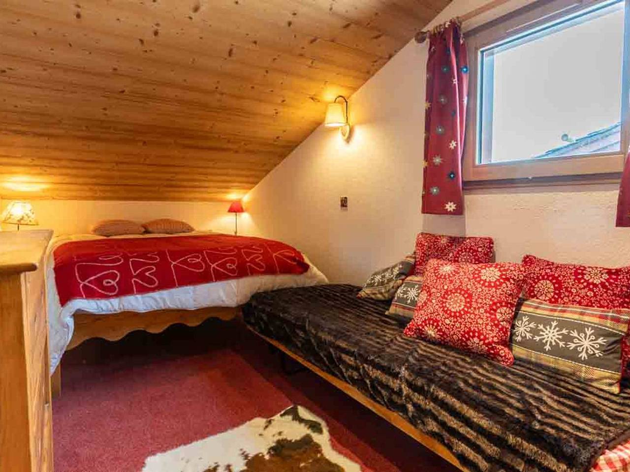 Ganze Wohnung, Schöne 3-Zimmer-Wohnung mit Mezzanine in Valmorel, 8 Personen, Haustiere erlaubt, Parkplatz optional in Valmorel, Les Avanchers-Valmorel