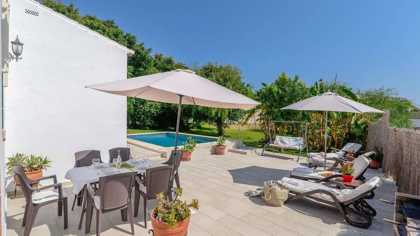 Chalet para 6 personas, con Balcón/Terraza y Piscina en Nerja