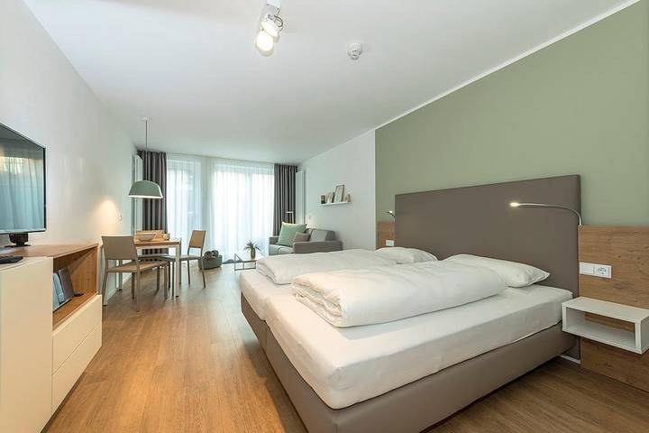 Ferienwohnung für 3 Personen, mit Sauna und Terrasse auf Langeoog