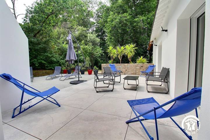 Gîte pour 8 personnes, avec jardin et terrasse