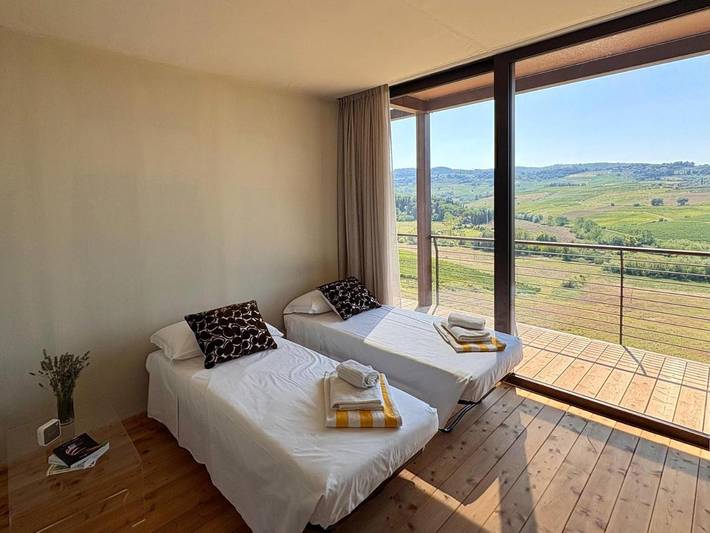 Camping für 2 Personen, mit Garten und Pool sowie Ausblick in Chianti - 4