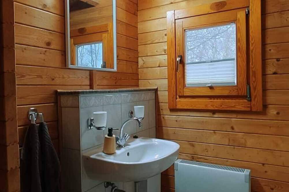 Holzhaus direkt am See in Priepert, Mecklenburg-Strelitz