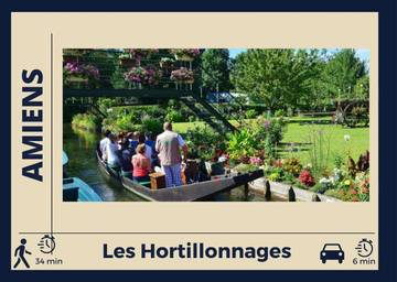 Gîte pour 2 personnes dans Hortillonnages d'Amiens