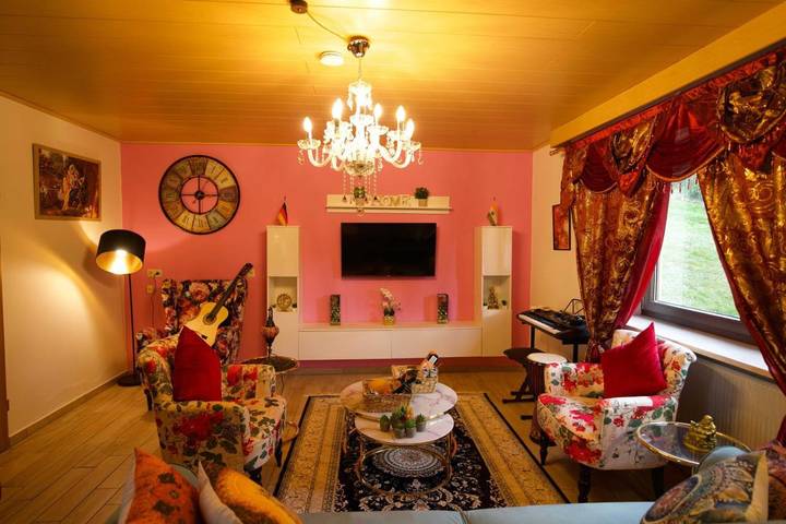 Ferienwohnung für 4 Personen, mit Garten und Ausblick, mit Haustier in Grainet - 3