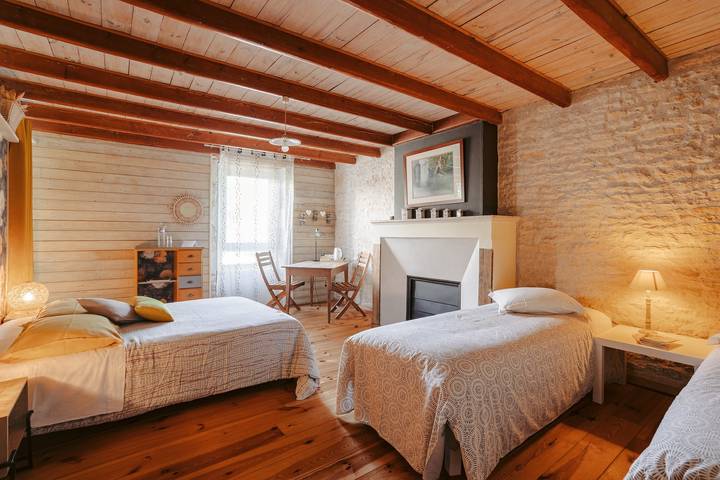 Chambre d’hôte pour 4 personnes, avec jardin - 1