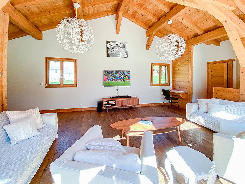 Maison de vacances pour 15 personnes avec balcon in La Chapelle-d'Abondance, Les Portes du Soleil