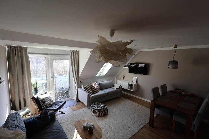 Ferienwohnung für 5 Personen, mit Balkon und Terrasse sowie Ausblick in Verden - 2