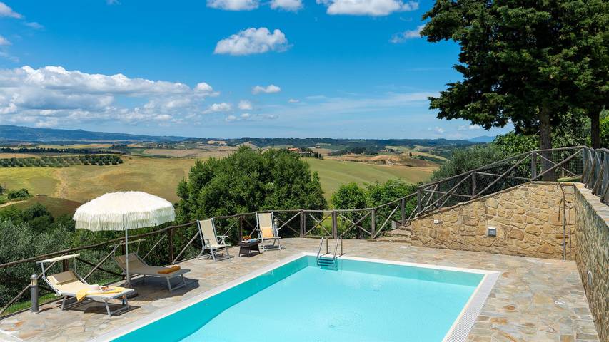 Villa für 2 Personen, mit Terrasse und Garten in der Toskana - 2