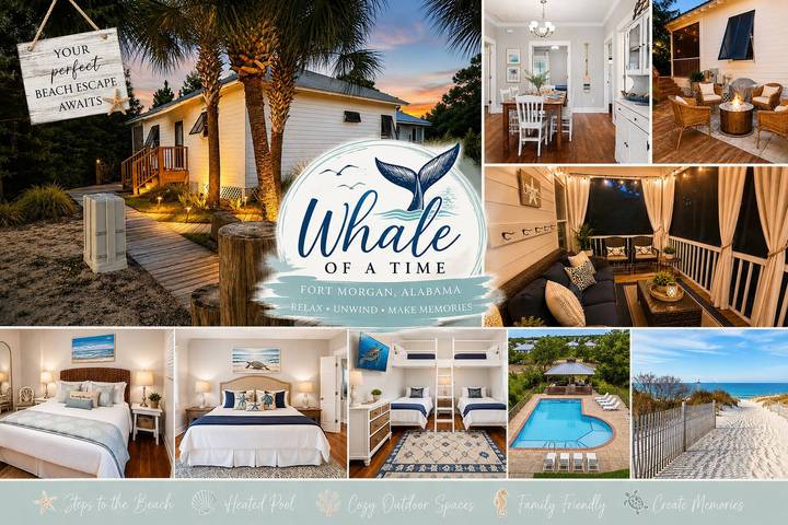 Charming Family Beach House in Gulf Shores - Rookery 3 in Fort Morgan, Mobile Bay