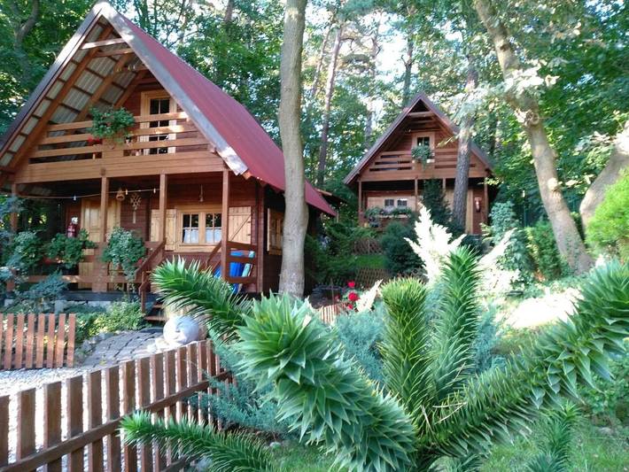 Lodge für 4 Personen, mit Terrasse und Garten in Swinemünde
