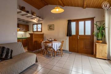 Gîte pour 3 personnes, avec jardin en Savoie