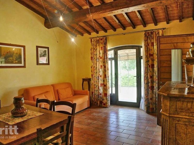 Tritt — Naturally located apartment for 3 people in Gambassi Terme with pool in Gambassi Terme, Florence Province