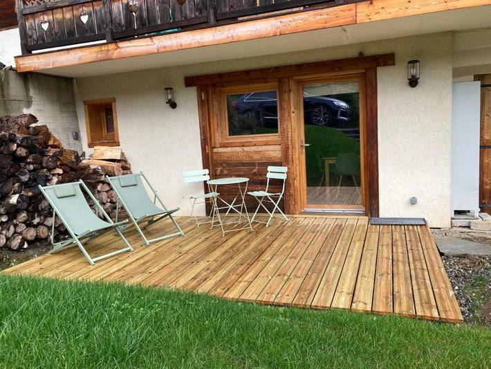 Gîte pour 4 personnes, avec jardin et vue dans Office De Tourisme De Combloux - 2