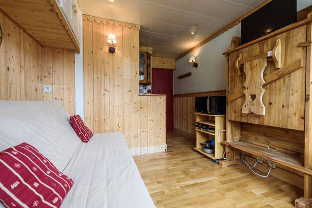 Geheel appartement, Charming Studio on the Slopes, Center of La Croisette, Perfect for Couples in Les Menuires, Saint-Martin-de-Belleville