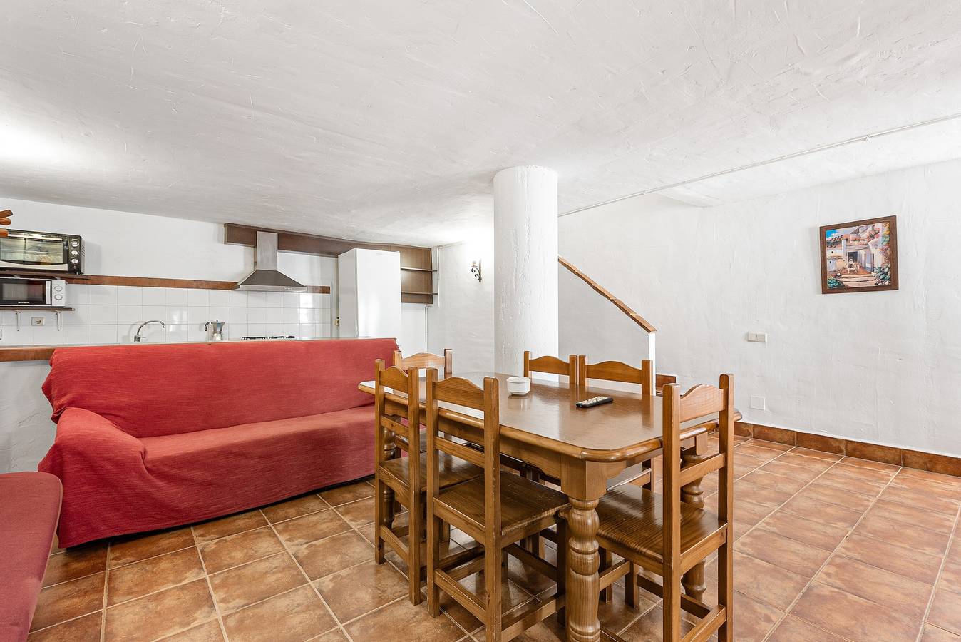 Casa rural 'La Cuadra' con vistas al lago, piscina compartida y terraza privada in Campanillas, Almogía