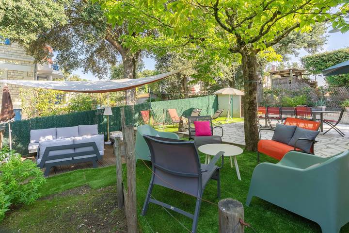 Maison de vacances pour 10 personnes, avec jardin