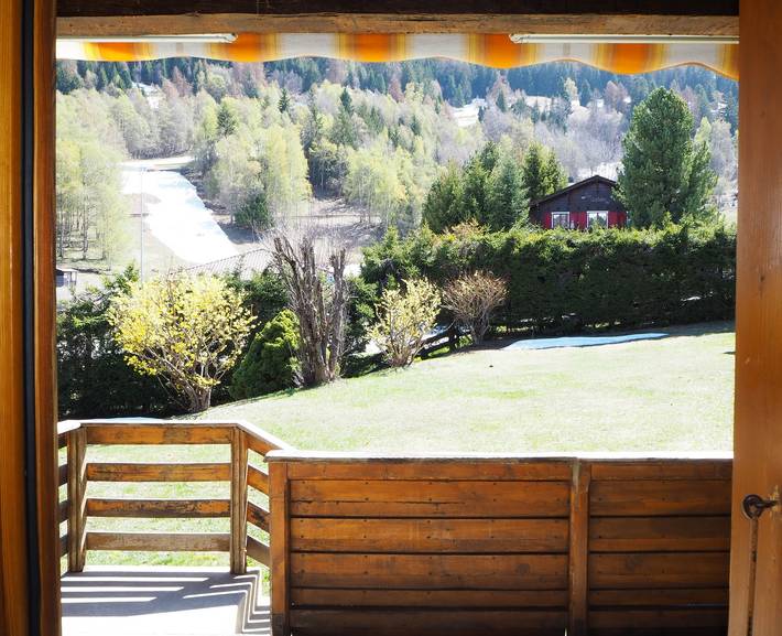 Freliettes n° 14, Hütte neben dem Schneegarten in Chalais (Schweiz), Walliser Alpen