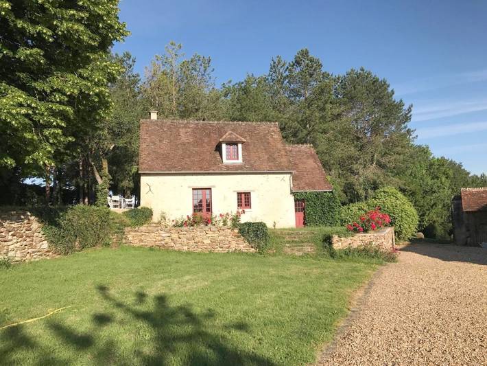 Location de vacances pour 4 personnes, avec vue et jardin à Le Grand-Pressigny