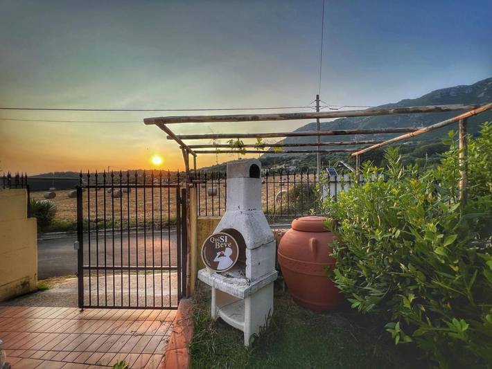 Ferienhaus für 5 Personen, mit Balkon und Terrasse sowie Garten in Giungano