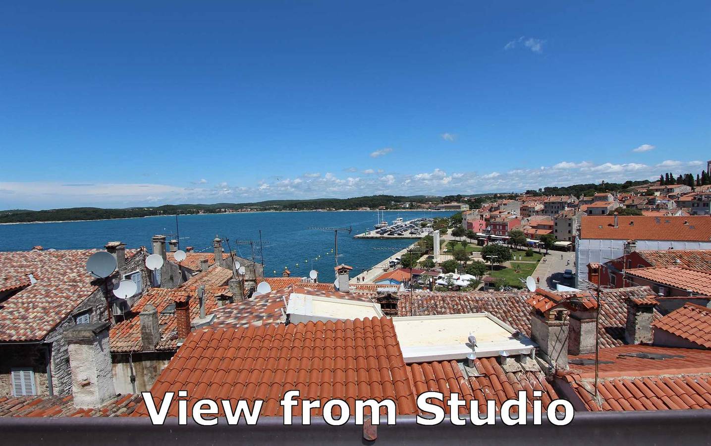 Ganzes Studio, Milkana Studiowohnung mit Meerblick in Rovinj, Rovinj und Umgebung