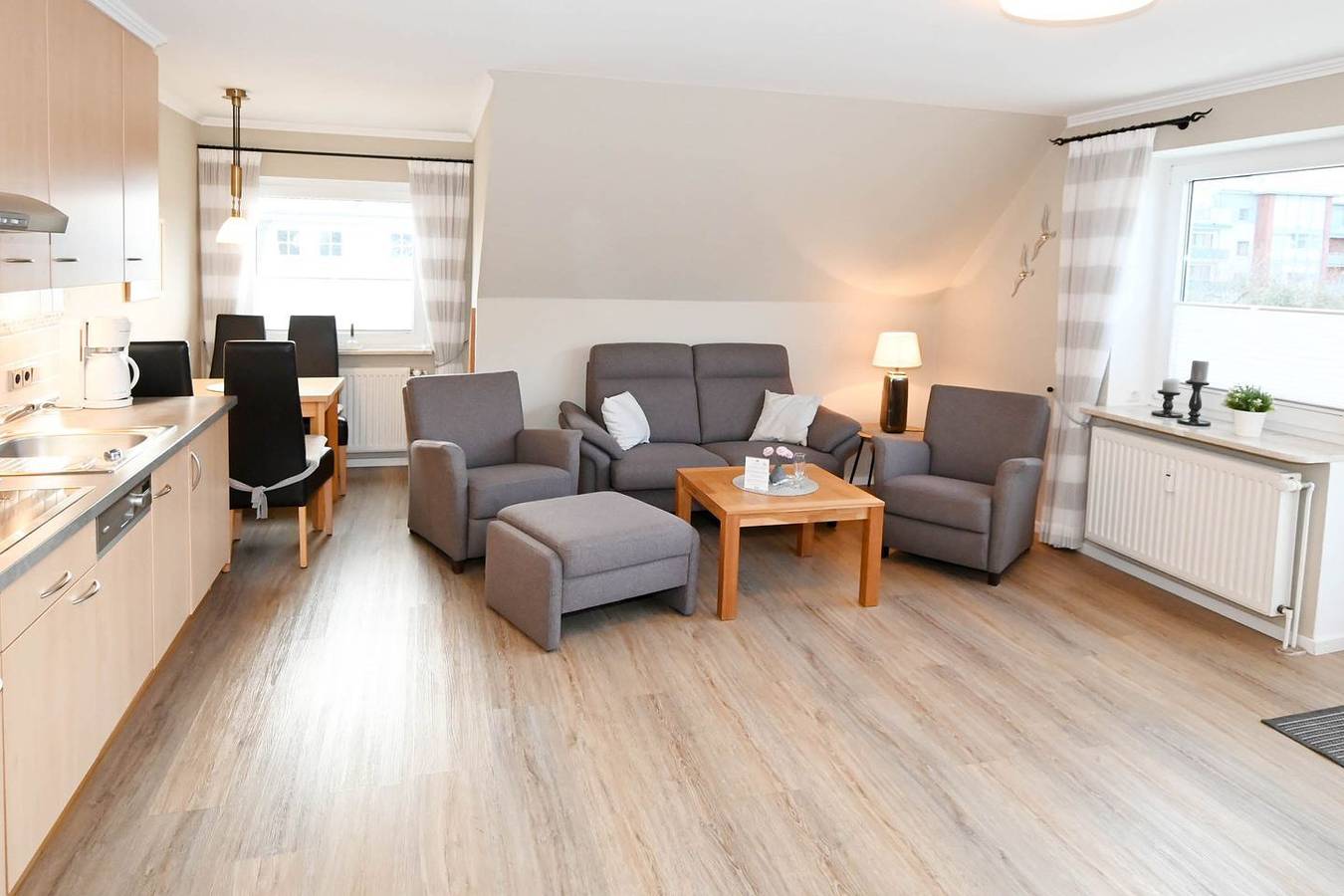 Ganze Wohnung, Ferienwohnung für 4 Personen in Strandnähe in Büsum, Nordseeküste