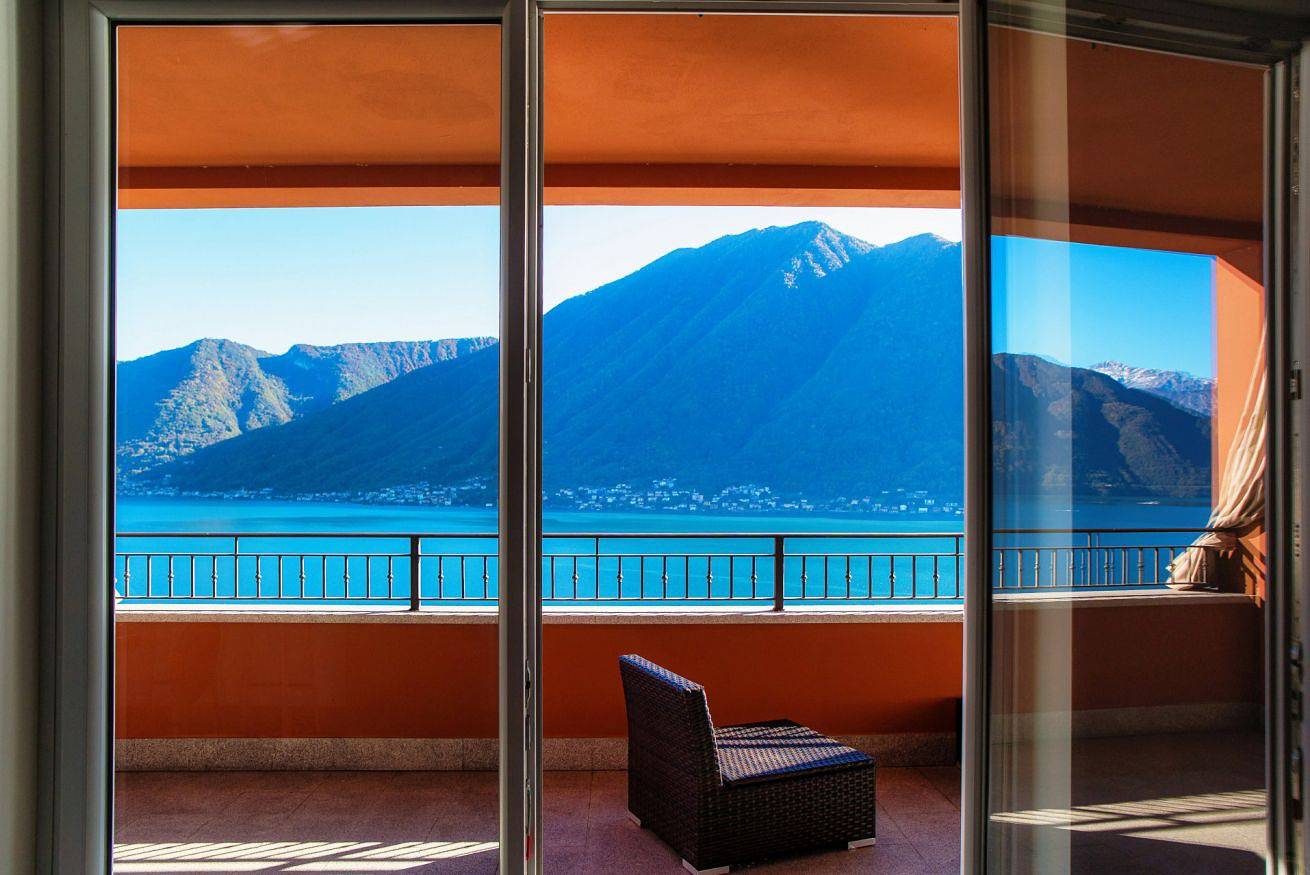 Ganze Wohnung, Ferienwohnung für 5 Personen mit Seeblick in Colonno, Comer See