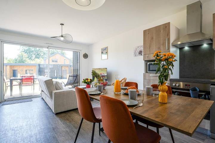 Location de vacances pour 4 personnes, avec Terrasse et Jardin dans Golf de La Domangère