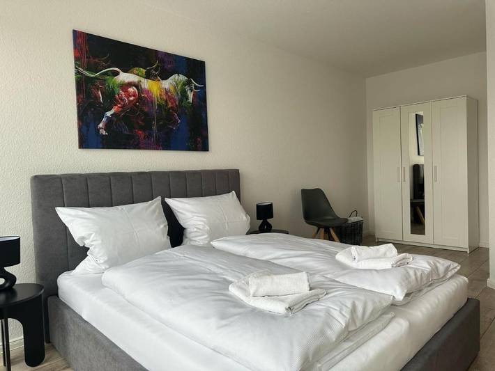 Ferienwohnung für 2 Personen, mit Ausblick und Balkon in Schönebeck (Elbe)