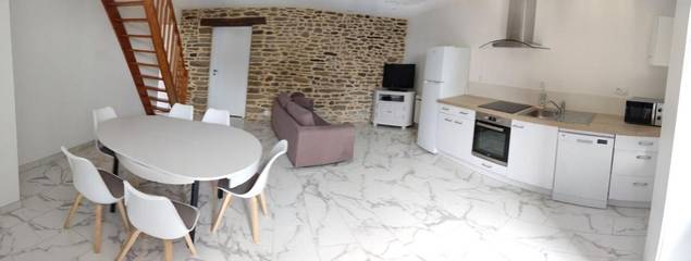 Gîte pour 6 personnes, avec jardin et vue à Pluherlin