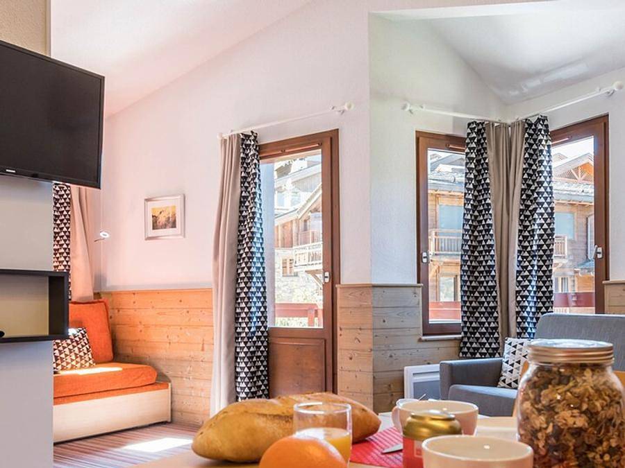 Pierre & Vacances Résidence Le Britania - Studio 4 personen - Studio Balkon in La Tania, La Perrière