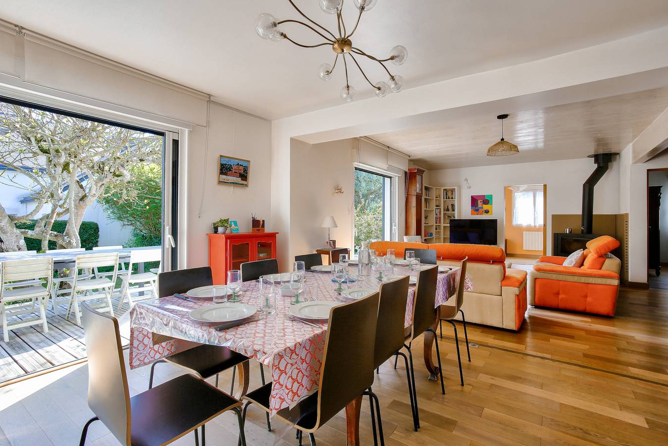 600m de la plage, jardin, maison pour 10 in Saint-Briac-sur-Mer, Región de Saint-Malo