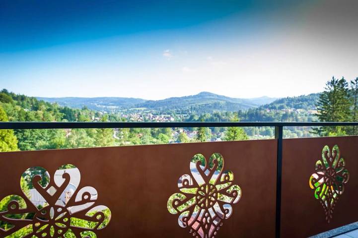 Apartament wakacyjny dla 3 osób, z widok i ogród w Wisła