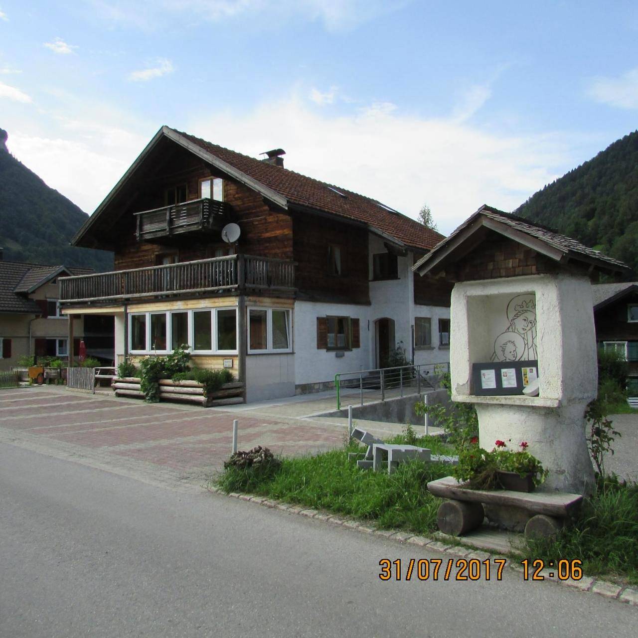 Double Room with Terrace in Mellau, Bregenzerwald