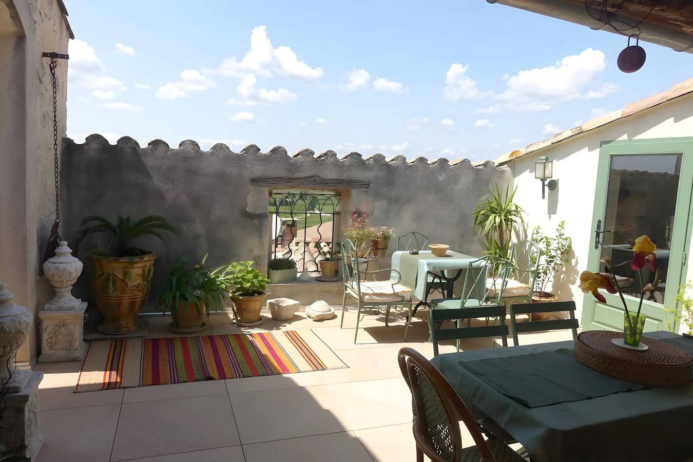 Zimmer La Luna – Oase der Ruhe mit provenzalischem Charme in Théziers, Nimes und Umgebung