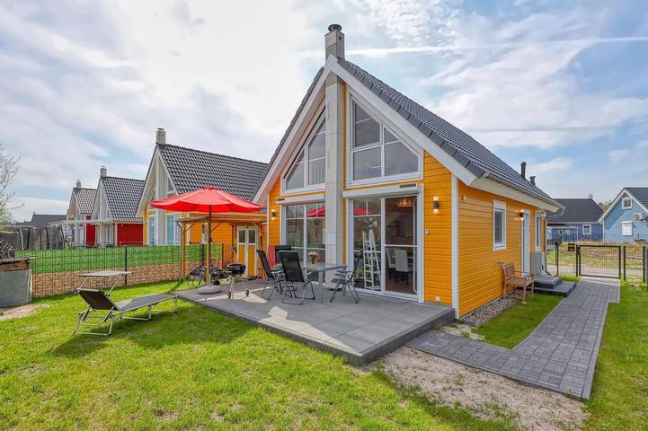 Ferienhaus für 6 Personen, mit Garten