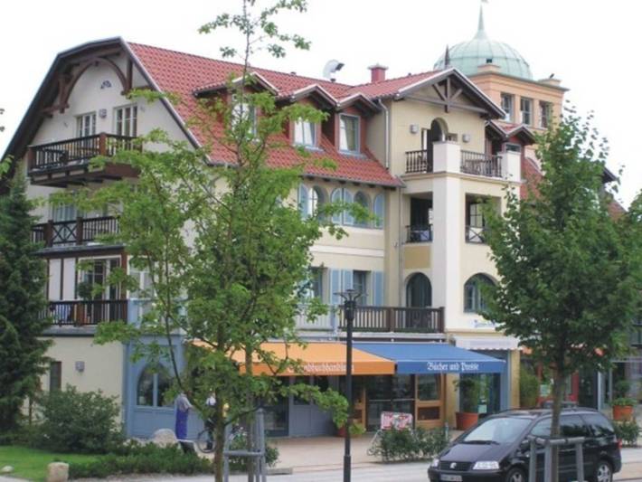 Ferienwohnung für 4 Personen, mit Balkon und Sauna in Kühlungsborn