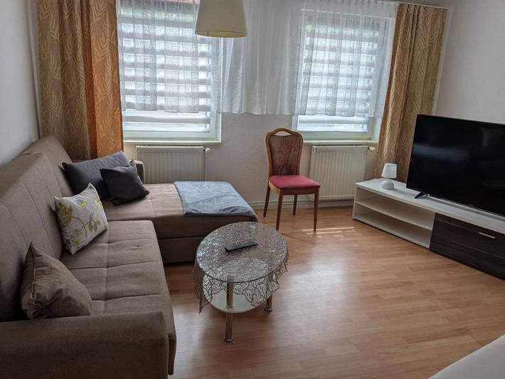 Ferienwohnung für 4 Personen, mit Garten und Ausblick in Demmin