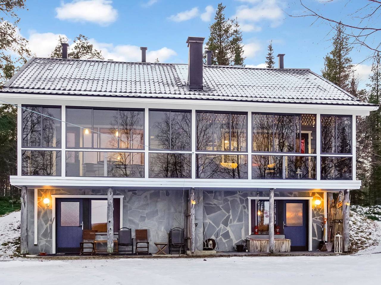 Äkäsjärven lomamökit 3 in Lappland