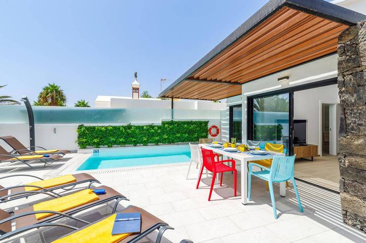 Villa für 6 Personen mit Garten in Los Pocillos, Tías